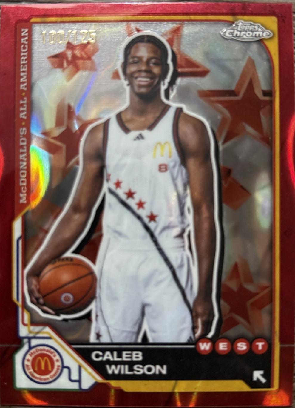 Caleb Wilson [Red Wave Refractor] #10