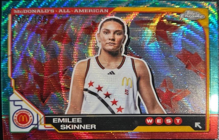 Emilee Skinner [Aqua Wave Refractor] #73