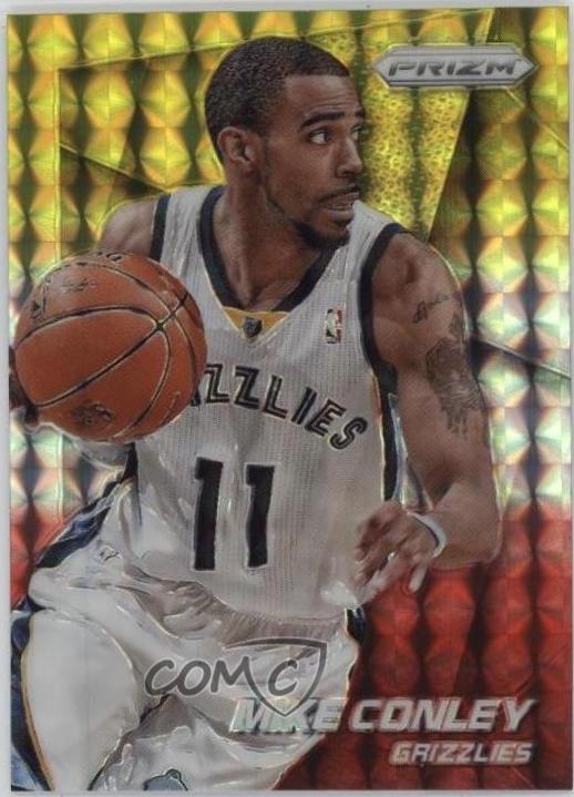 Mike Conley [Yellow and Red Mosaic Prizm] #128