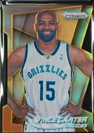 Vince Carter [Orange Die Cut Prizm] #134