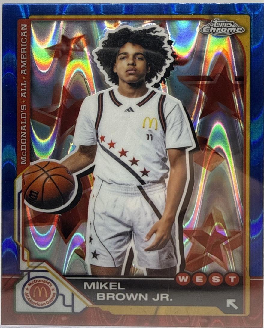 Mikel Brown Jr. [Blue RayWave Refractor] #9