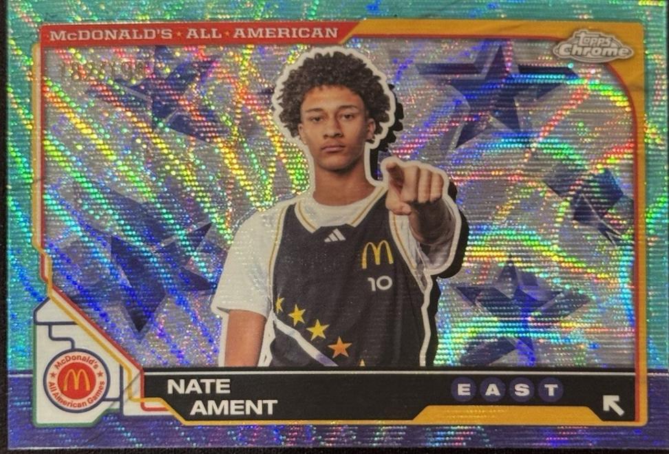 Nate Ament [Aqua Wave Refractor] #41