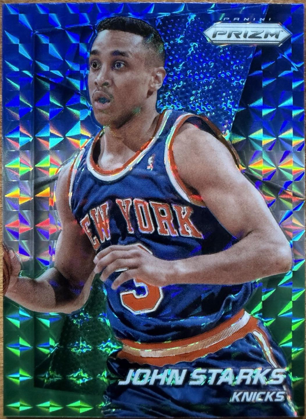 John Starks [Blue and Green Prizm] #241