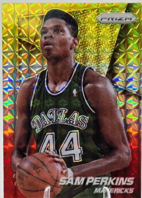Sam Perkins [Yellow and Red Mosaic Prizm] #199
