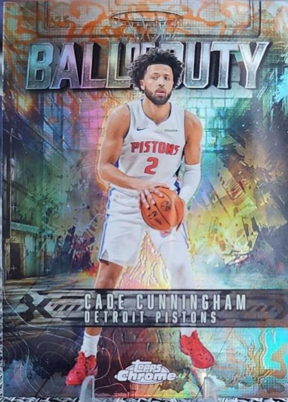 Cade Cunningham [Orange Refractor] #BD-11