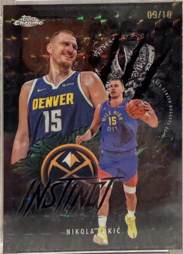 Nikola Jokic [Refractor Black Geometric] #INS-1
