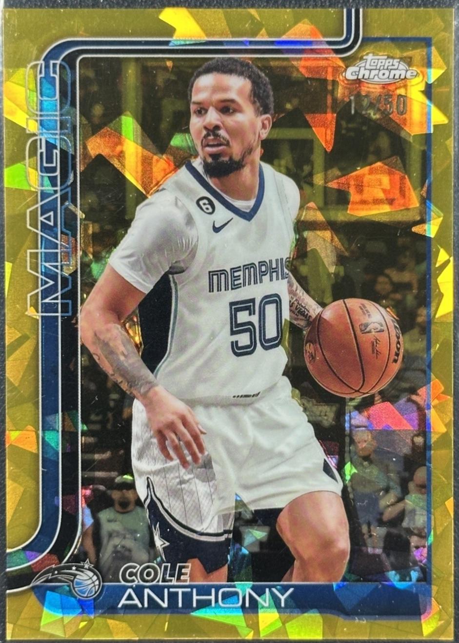 Cole Anthony [Gold] #175