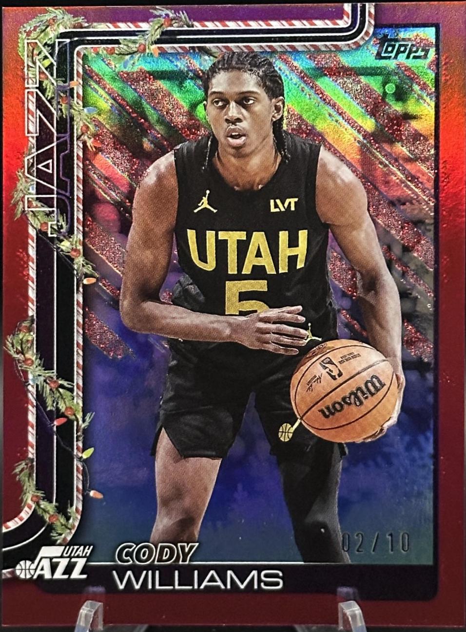 Cody Williams [Red Metallic Glitter] #H102