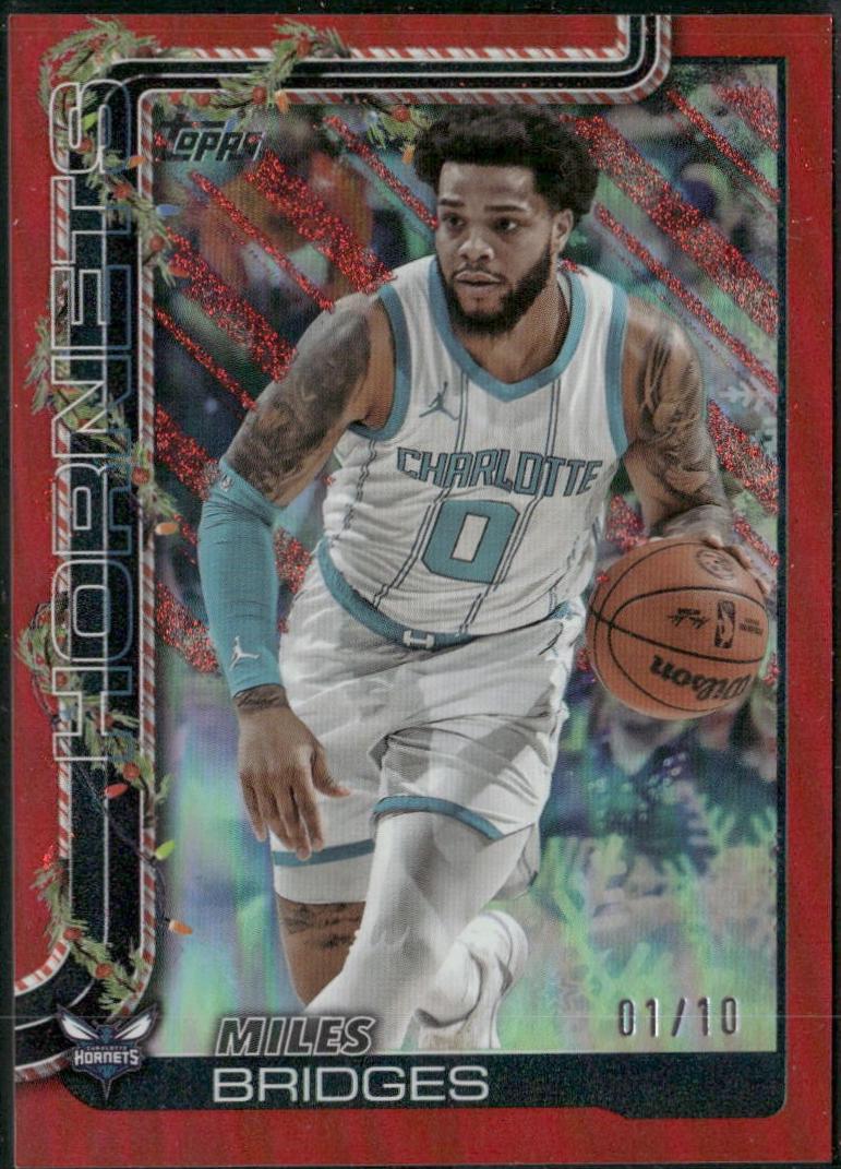 Miles Bridges [Red Metallic Glitter] #H55