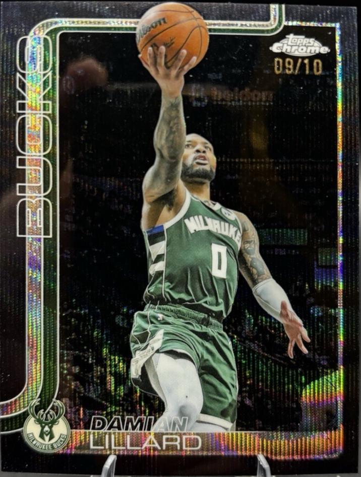 Damian Lillard [Black Wave Refractor] #153