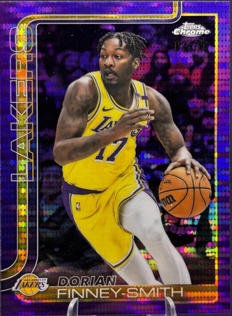 Dorian Finney-Smith [Purple Basketball Refractor] #192