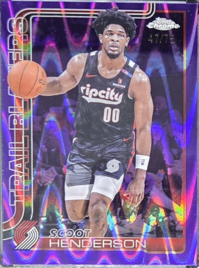 Scoot Henderson [RayWave Purple Refractor] #166