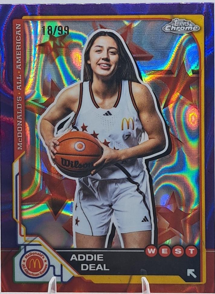 Addie Deal [Purple Lava Refractor] #29