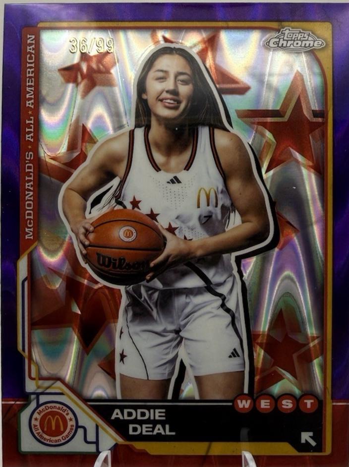 Addie Deal [Purple RayWave Refractor] #29