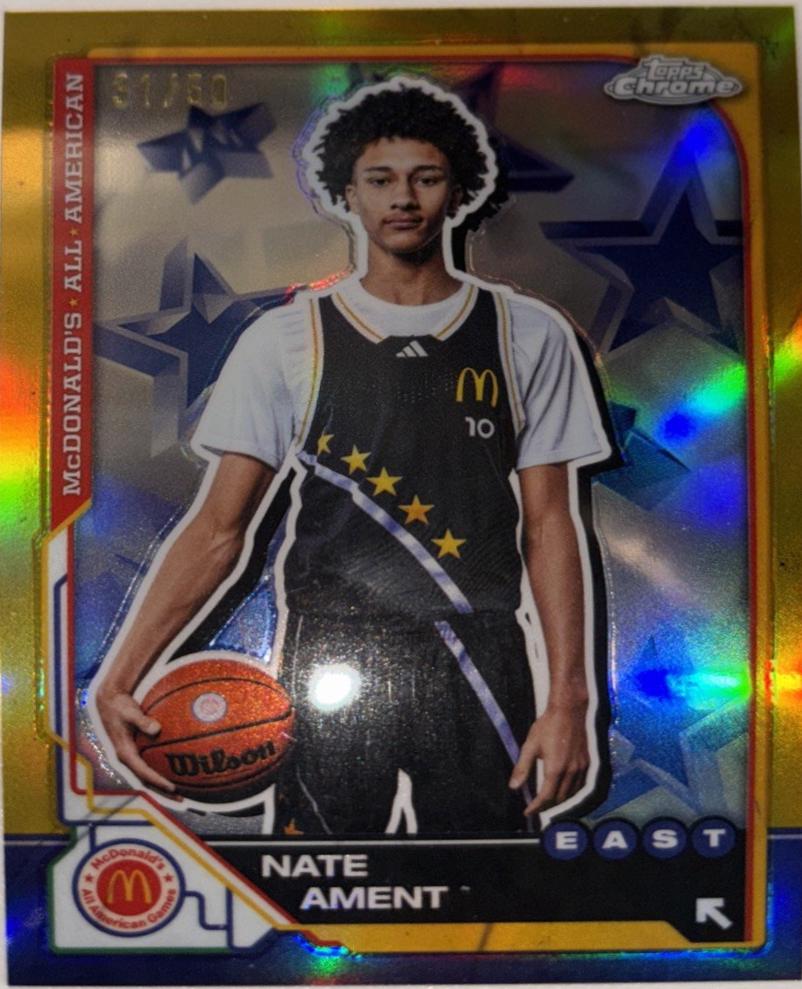 Nate Ament [Gold Refractor] #3