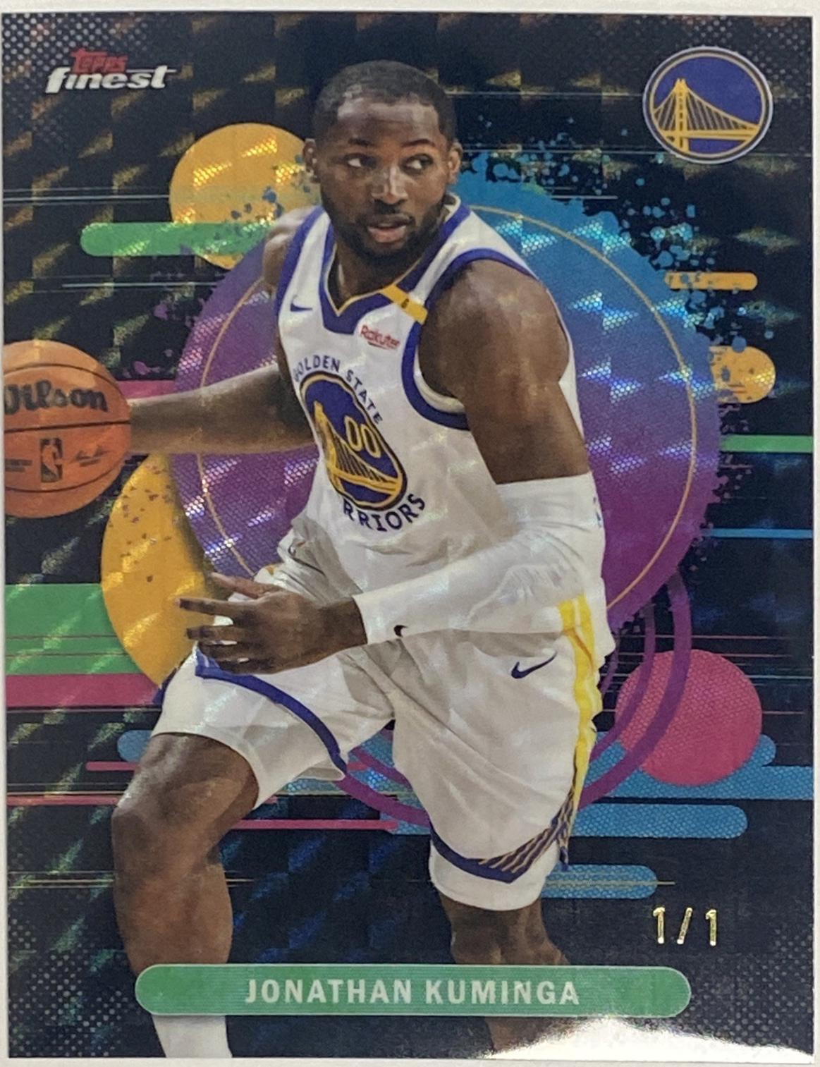 Jonathan Kuminga [Black Geometric Refractor] #164