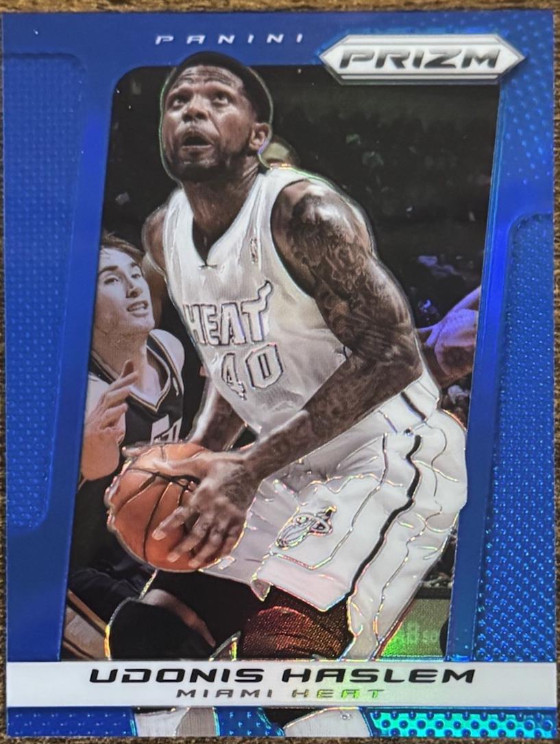 Udonis Haslem [Blue Prizm] #128