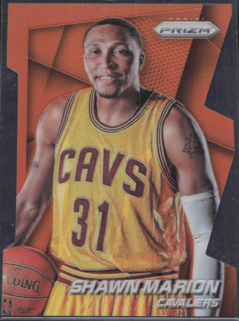 Shawn Marion [Orange Die Cut Prizm] #82