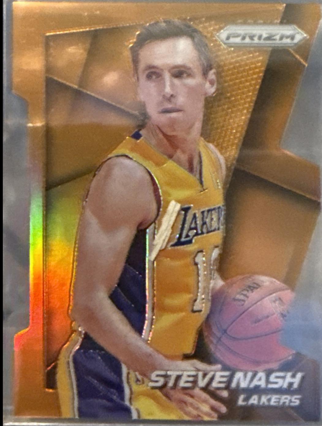 Steve Nash [Orange Die Cut Prizm] #102