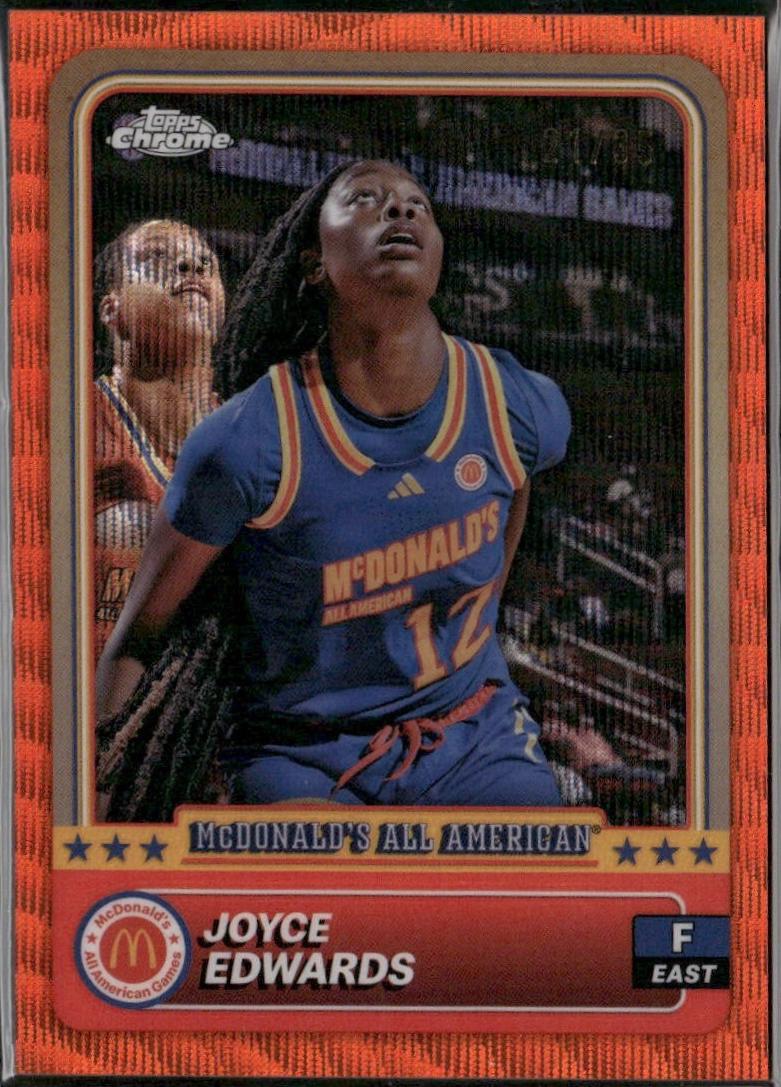 Joyce Edwards [Orange Wave Refractor] #3