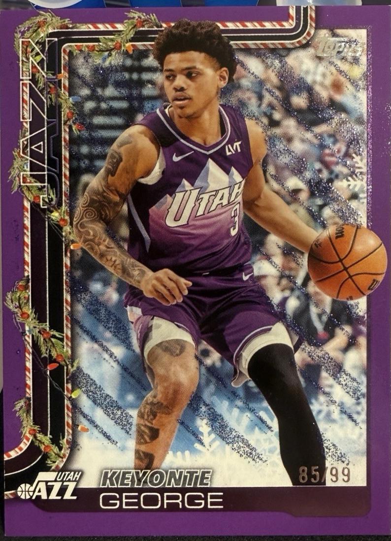 Keyonte George [Purple Metallic Glitter] #H103