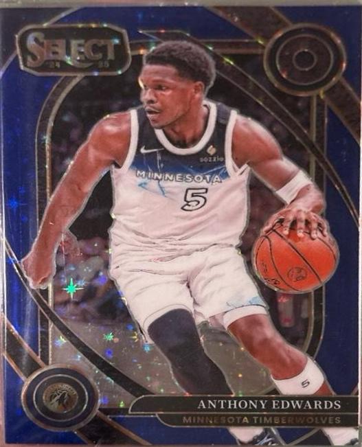 Anthony Edwards [Blue Stars Prizm] #248
