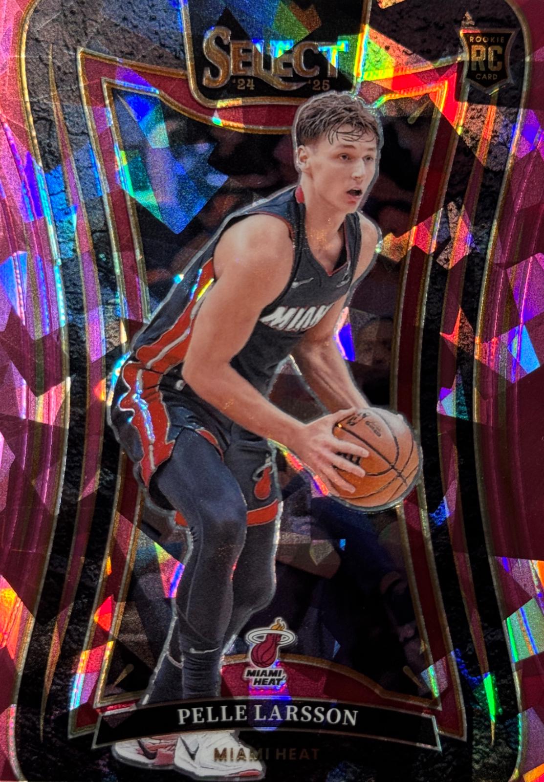 Pelle Larsson [Pink Cracked Ice Prizm] #400
