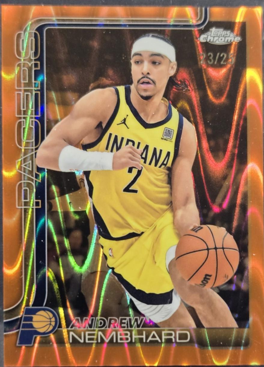 Andrew Nembhard [Orange Wave Refractor] #97