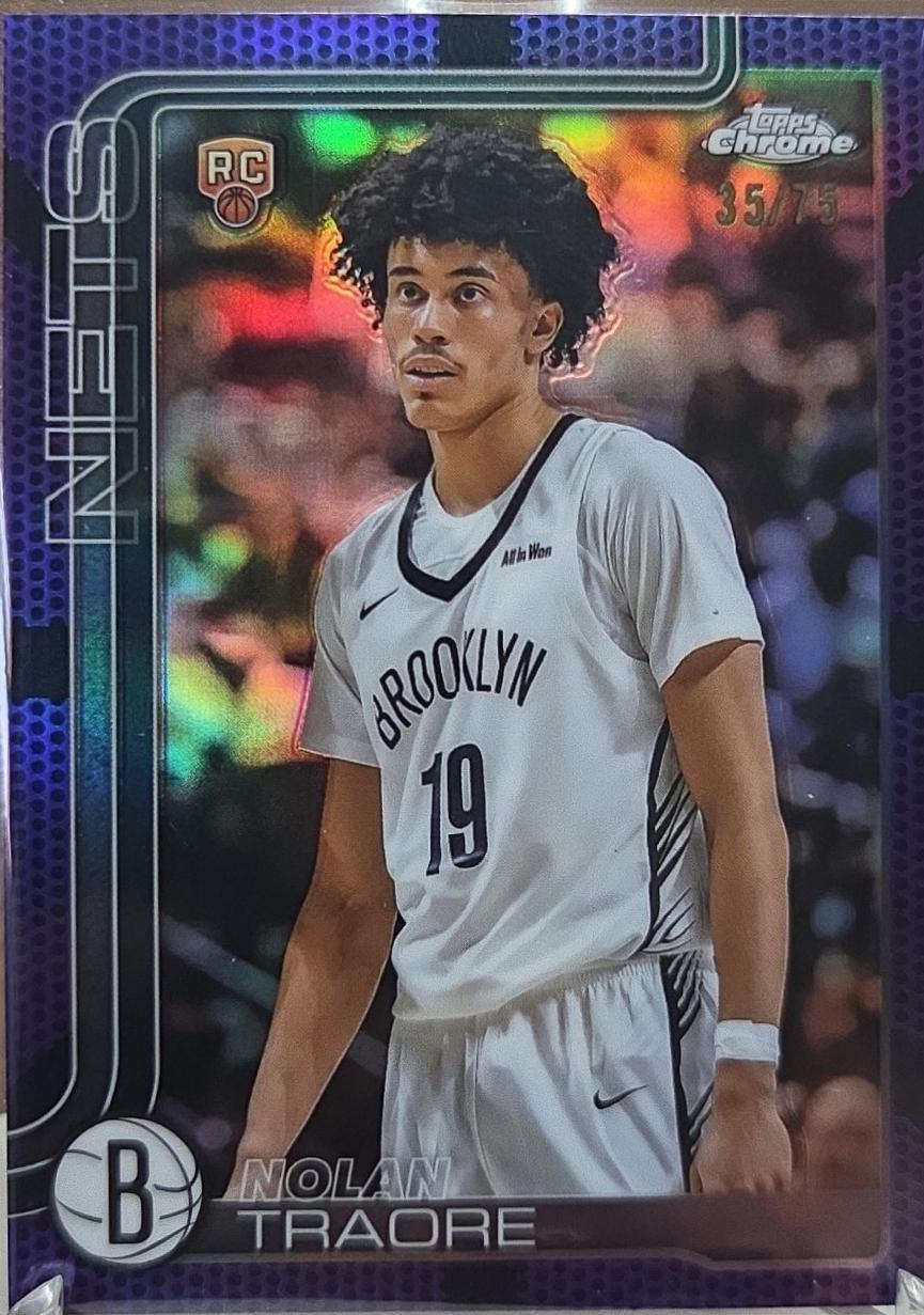 Nolan Traore [Purple Basketball Refractor] #269