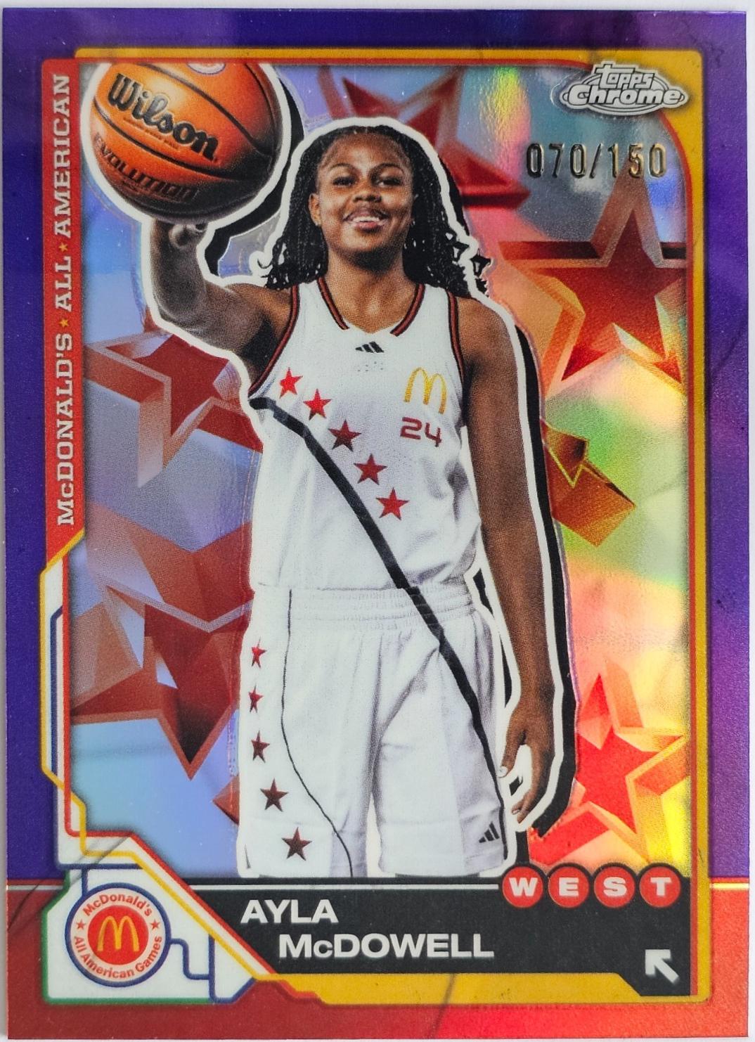 Ayla McDowell [Purple Refractor] #32