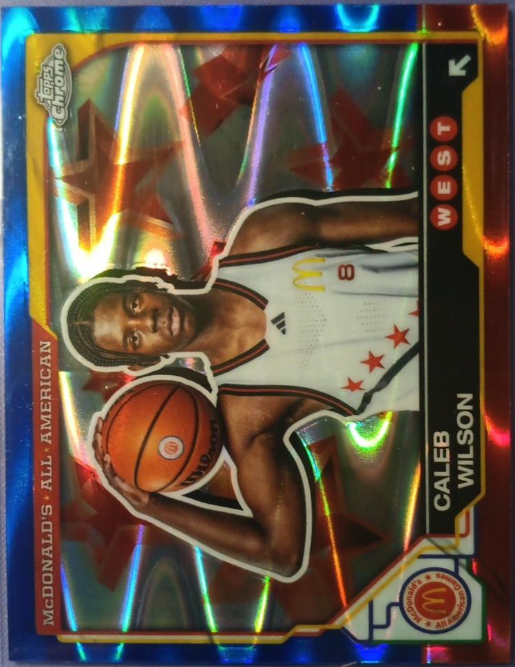 Caleb Wilson [Blue RayWave Refractor] #48
