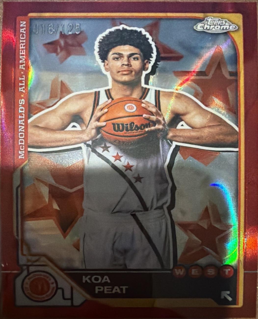 Koa Peat [Red Lava Refractor] #13