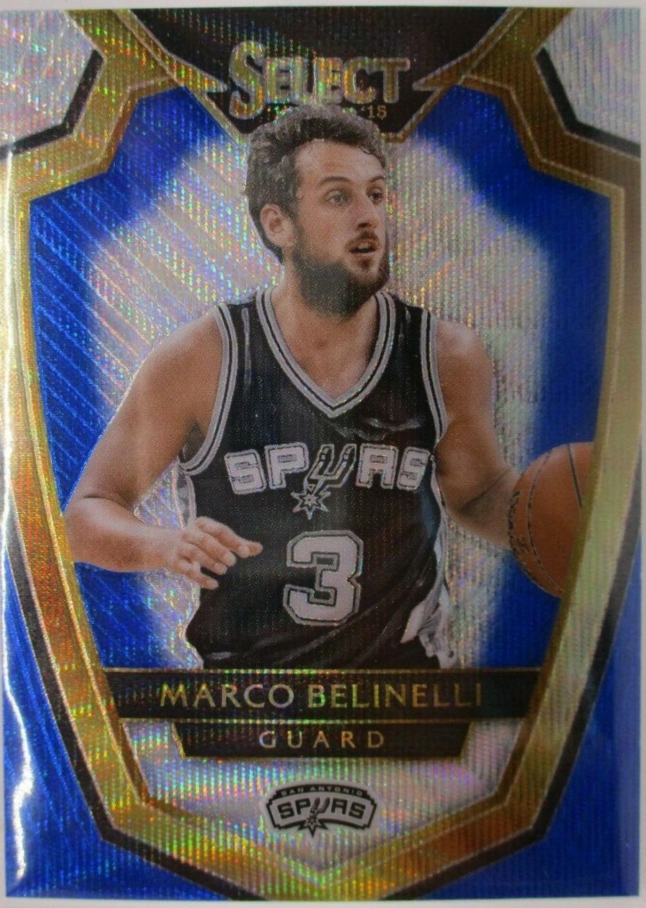 Marco Belinelli [Blue and Silver Prizm] #145