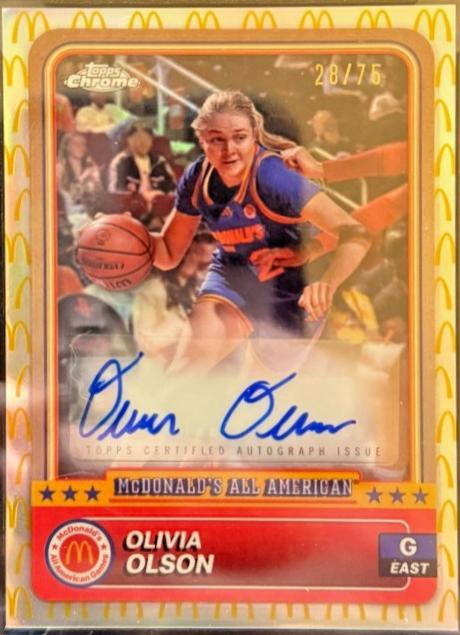 Olivia Olson [Autograph Refractor] #8