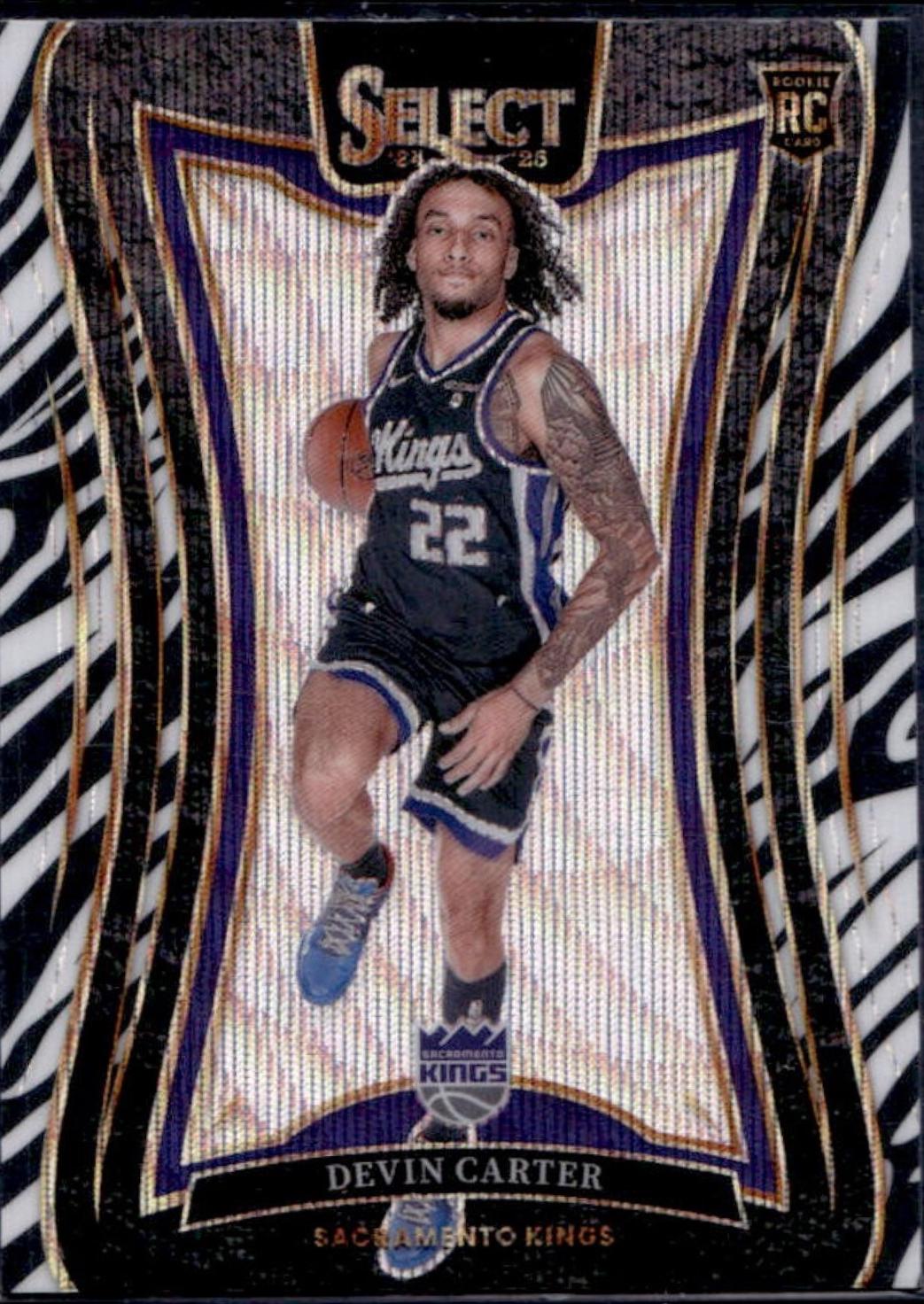 Devin Carter [Zebra Prizm] #381