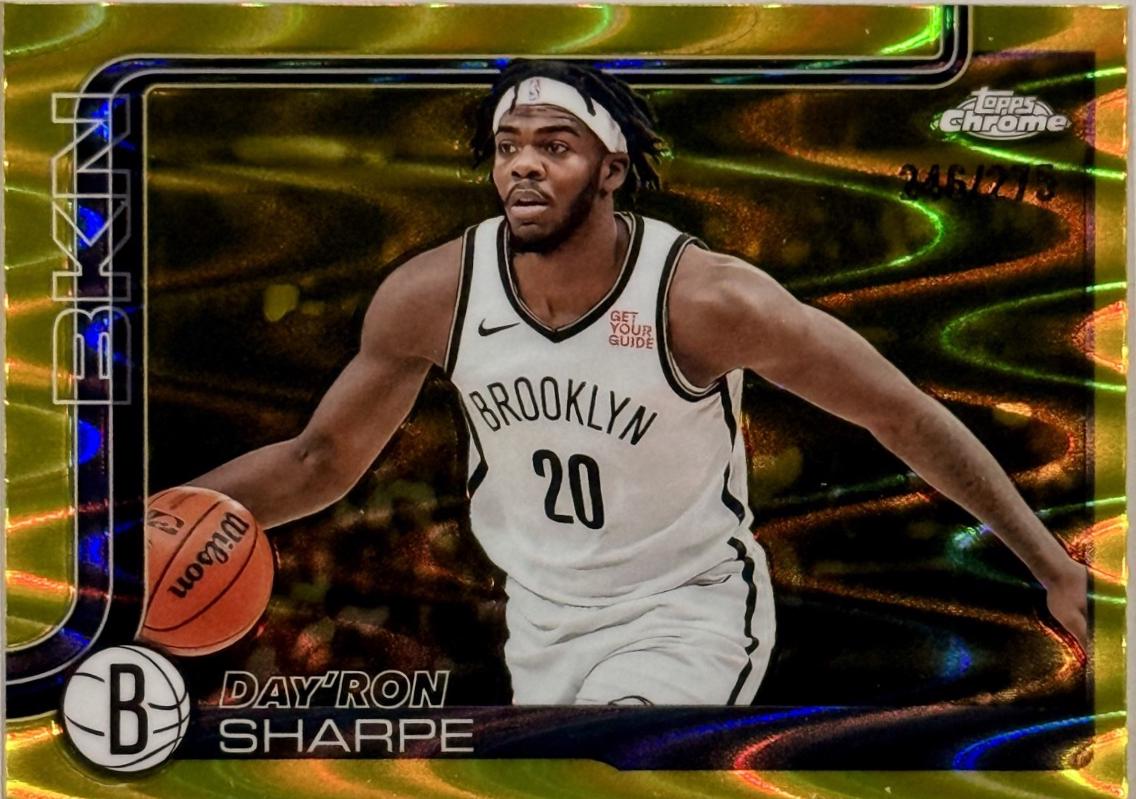 Day'Ron Sharpe [RayWave Yellow Refractor] #74