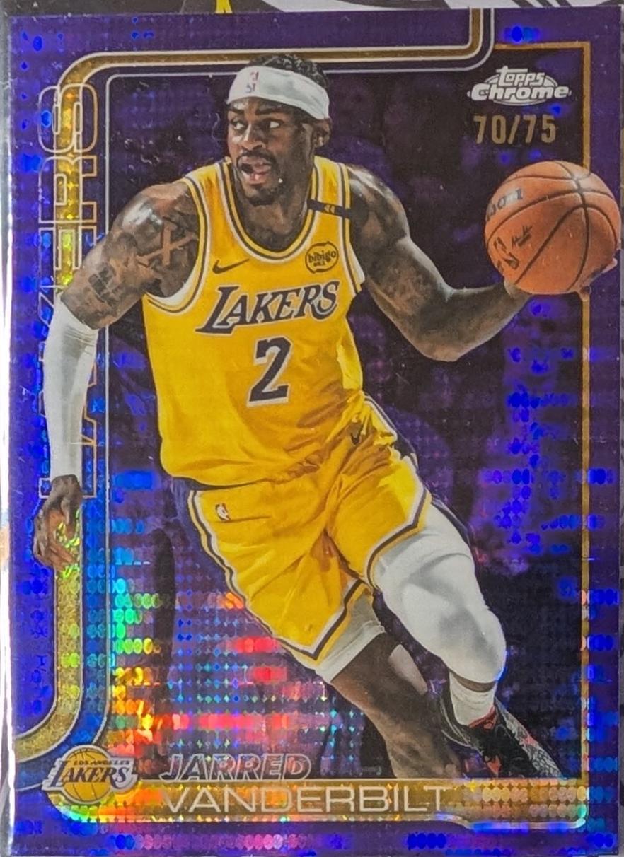Jarred Vanderbilt [RayWave Purple Refractor] #154