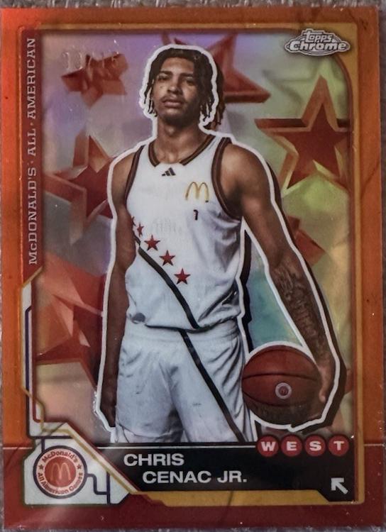 Chris Cenac Jr. [Orange Refractor] #11