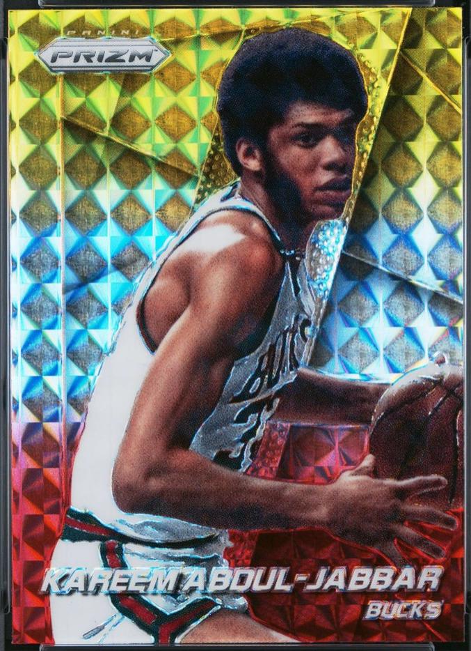 Kareem Abdul-Jabbar [Yellow and Red Mosaic Prizm] #173