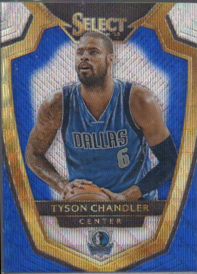 Tyson Chandler [Blue and Silver Prizm] #154