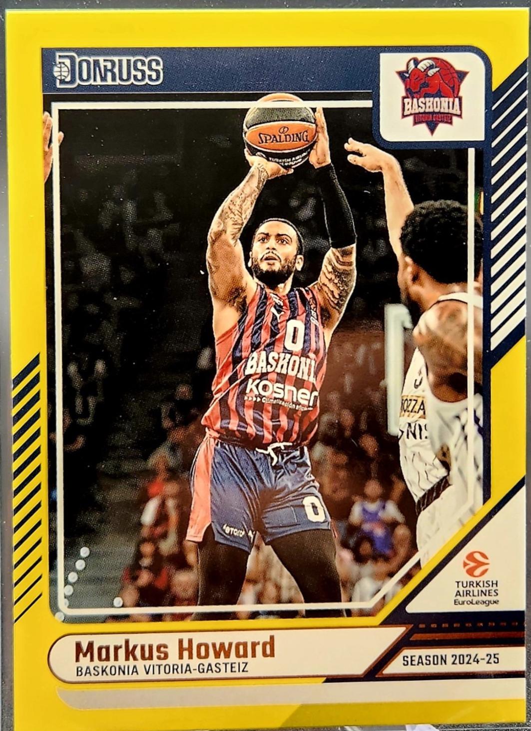 Markus Howard [Yellow Flood] #135