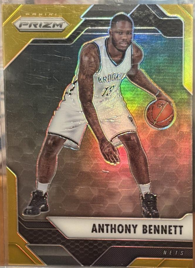 Anthony Bennett [Gold Prizm] #170