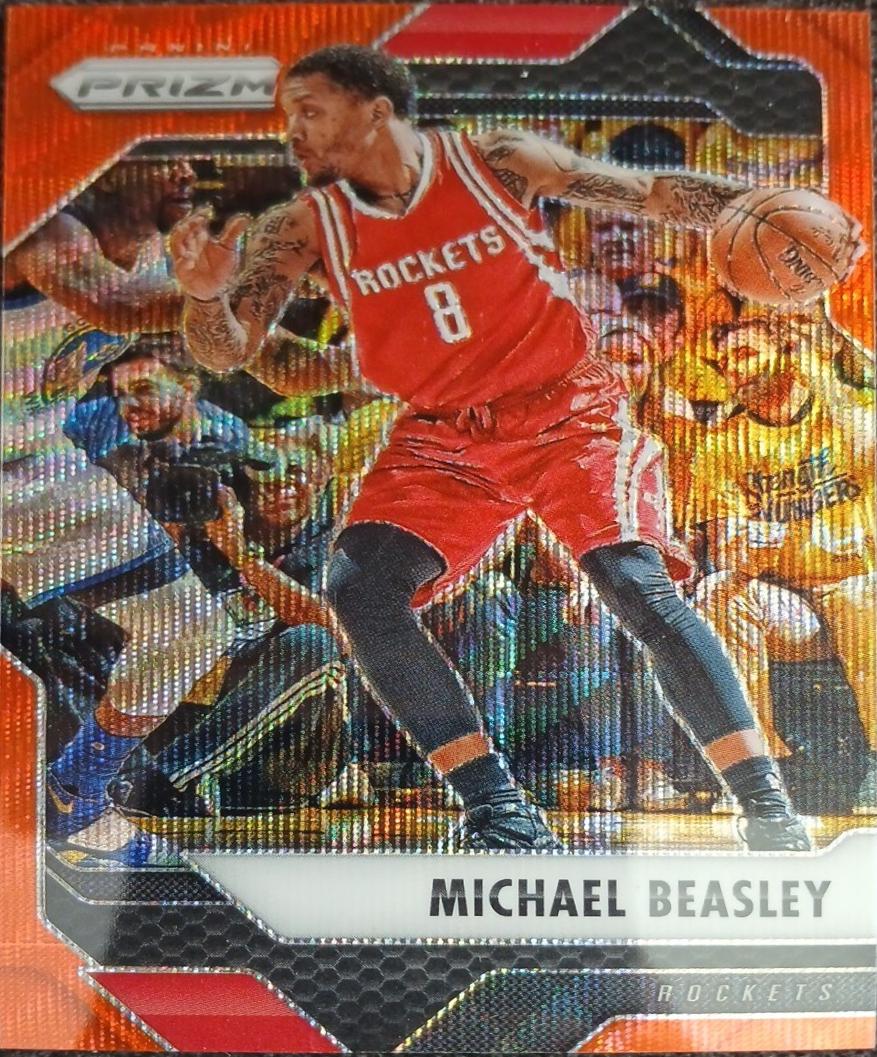 Michael Beasley [Orange Wave Prizm] #222
