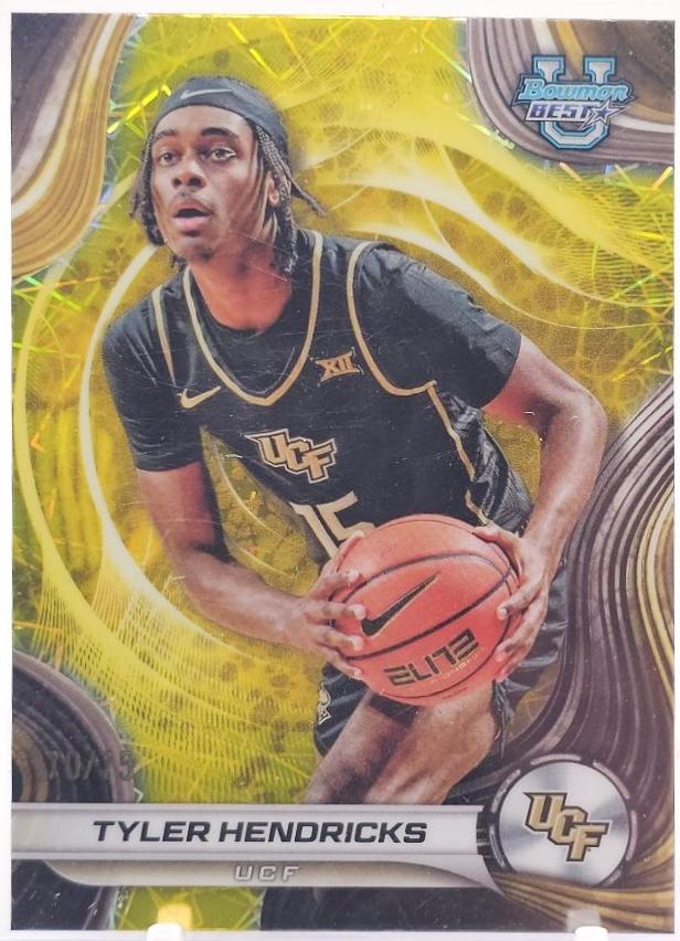 Tyler Hendricks [Yellow Lazer Refractor] #70