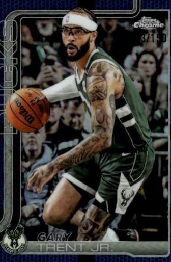 Gary Trent Jr. [Blue Basketball Refractor] #110