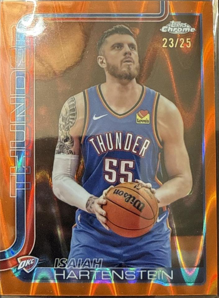 Isaiah Hartenstein [RayWave Orange Refractor] #181