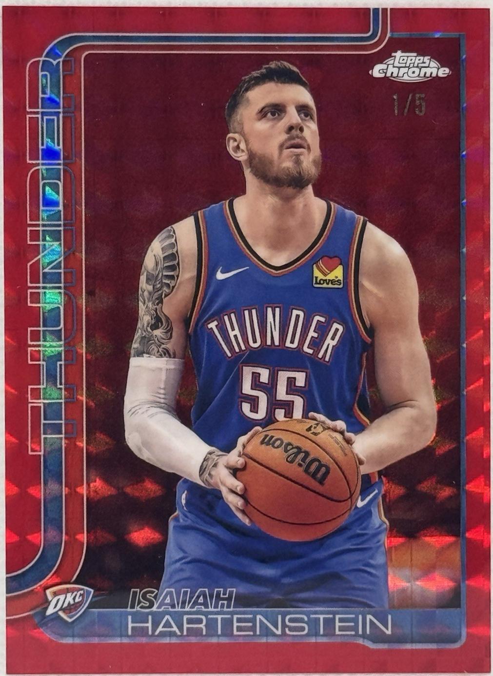 Isaiah Hartenstein [Red Geometric Refractor] #181