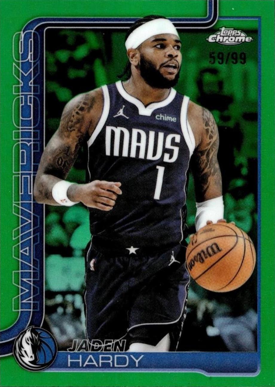 Jaden Hardy [Green Refractor] #60