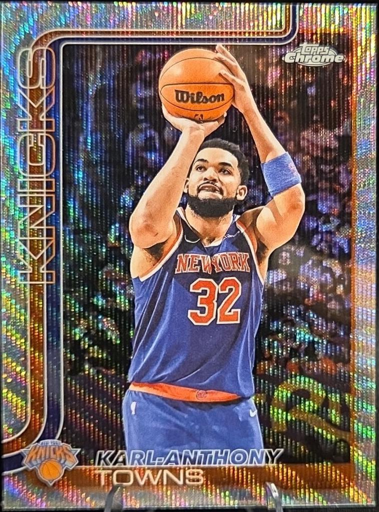 Karl-Anthony Towns [Silver Refractor] #179