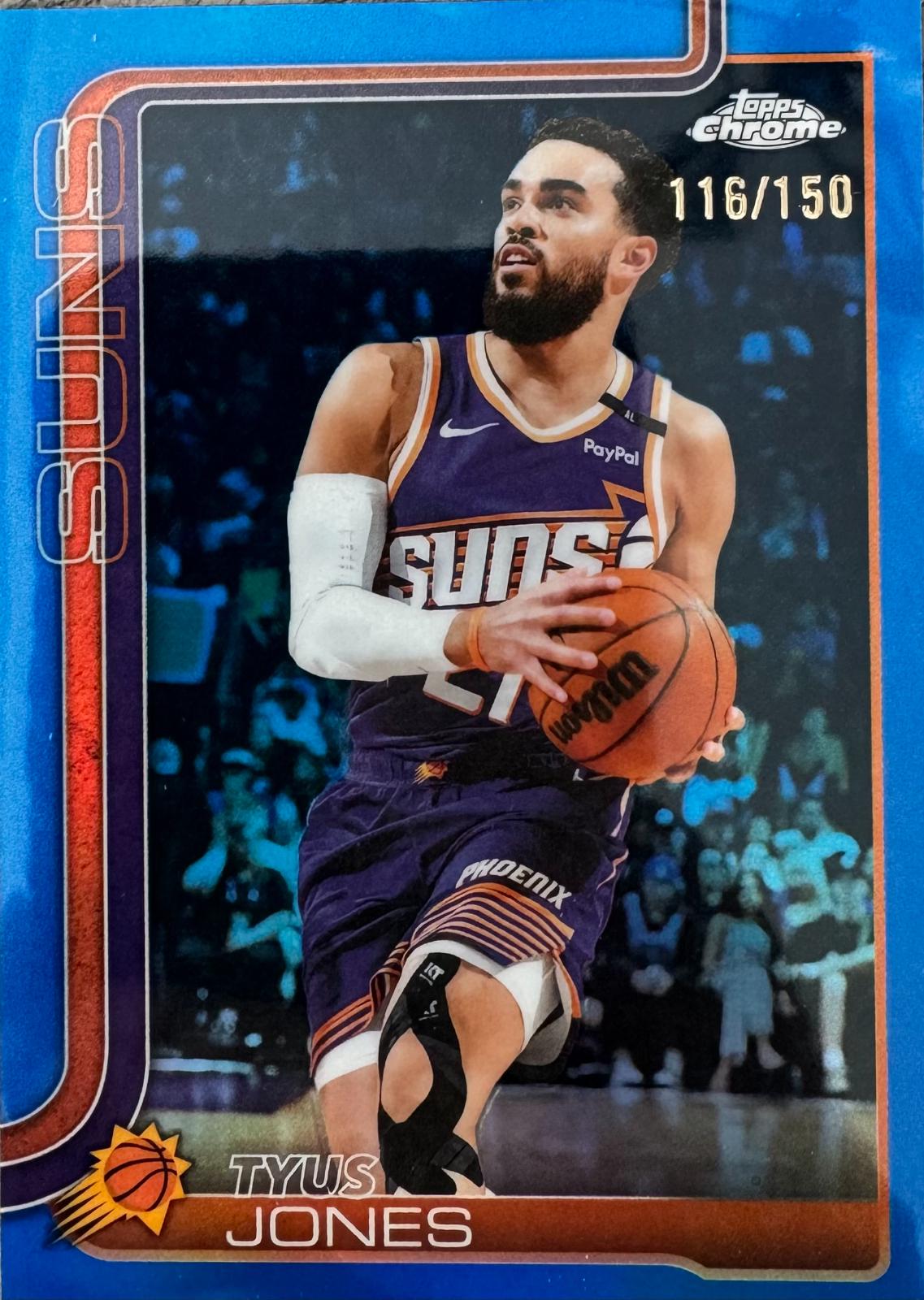 Tyus Jones [Blue Refractor] #146
